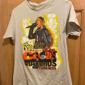 Travis Scott Circus Maximus Tour 2023 Graphic Tee - Gray